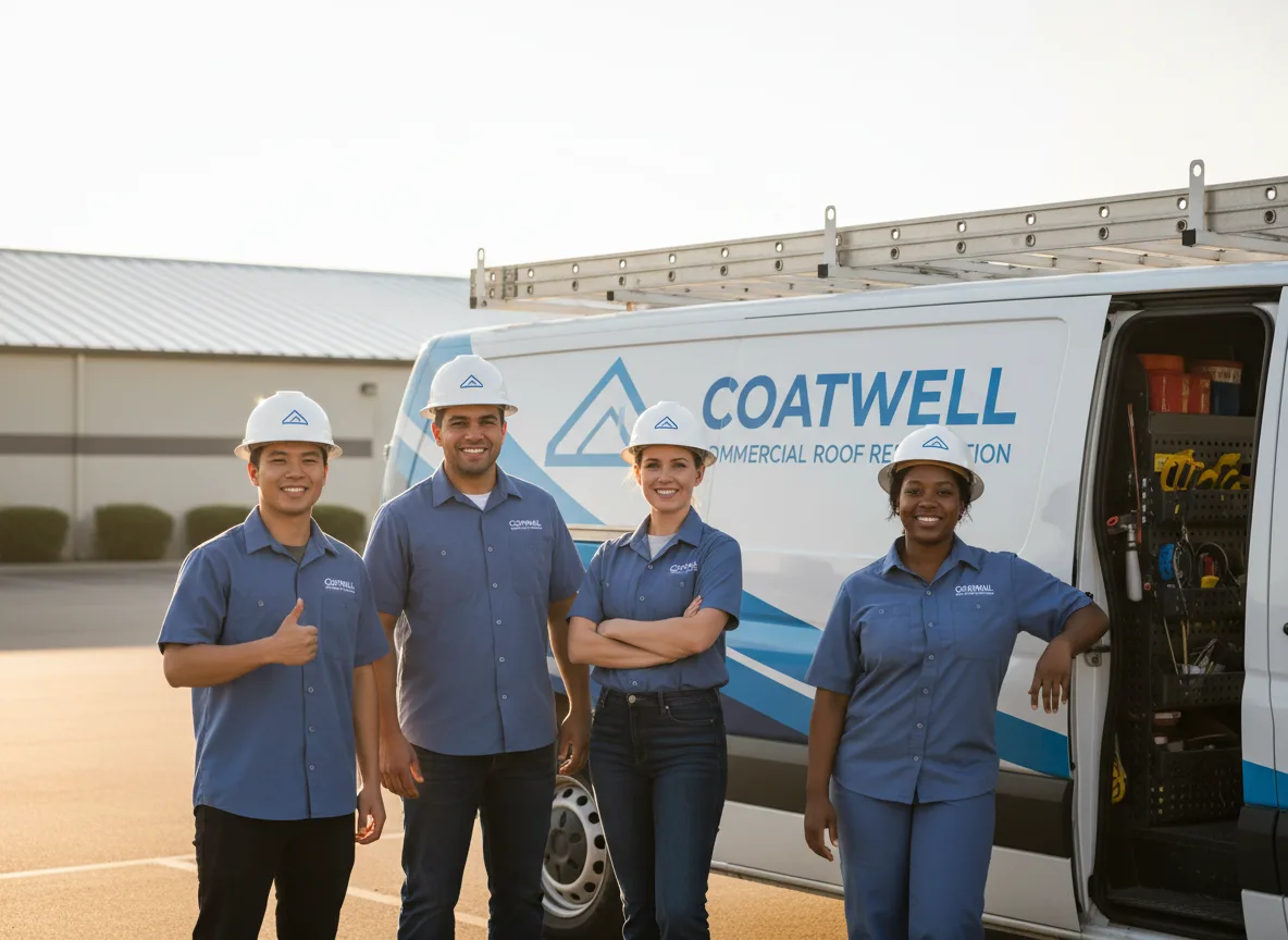Commercial roof coating company in Newkirk, OK